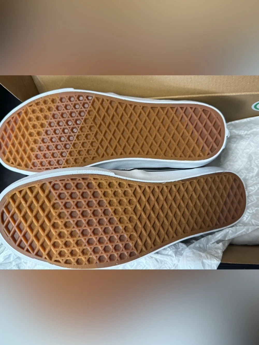 Vans summer canvas slip on Asher deluxe size 10 men